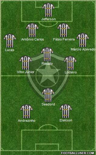 Botafogo FR Formation 2012