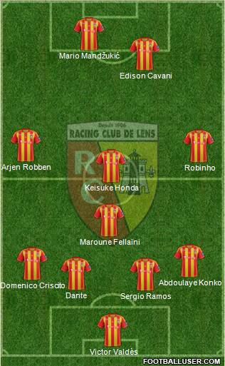 Racing Club de Lens Formation 2012