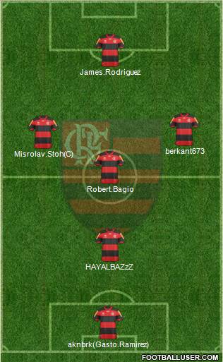 CR Flamengo Formation 2012