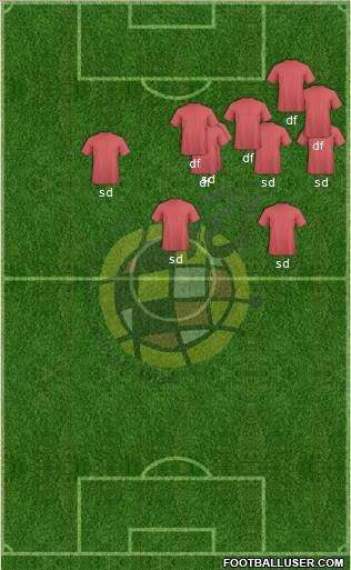 Spain Formation 2012