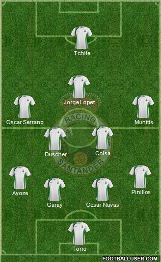 R. Racing Club S.A.D. Formation 2012