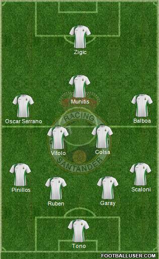R. Racing Club S.A.D. Formation 2012