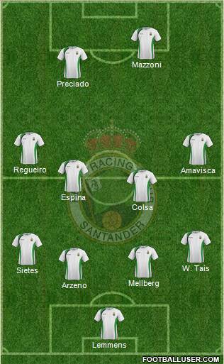 R. Racing Club S.A.D. Formation 2012