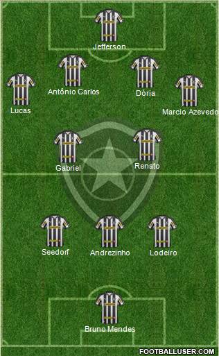 Botafogo FR Formation 2012