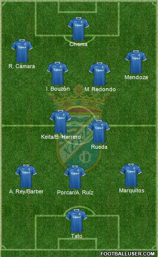 Xerez C.D., S.A.D. Formation 2012