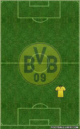 Borussia Dortmund Formation 2012