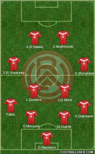 SC Rot-Weiss Essen Formation 2012