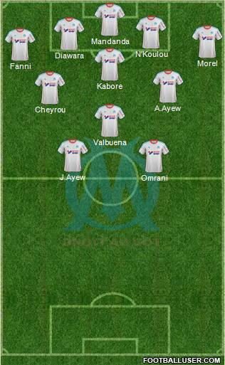 Olympique de Marseille Formation 2012