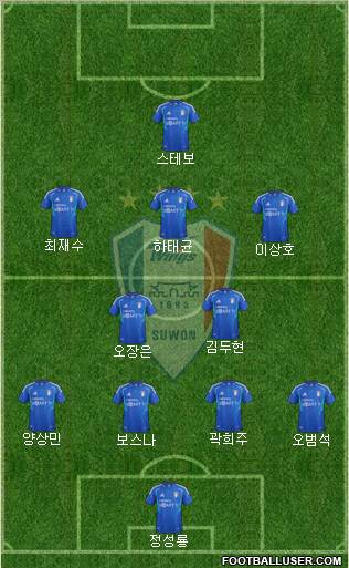 Suwon Samsung Blue Wings Formation 2012