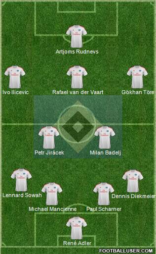 Hamburger SV Formation 2012