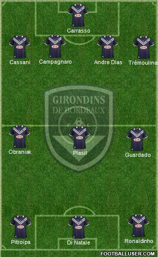 FC Girondins de Bordeaux Formation 2012