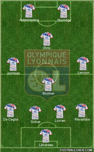 Olympique Lyonnais Formation 2012