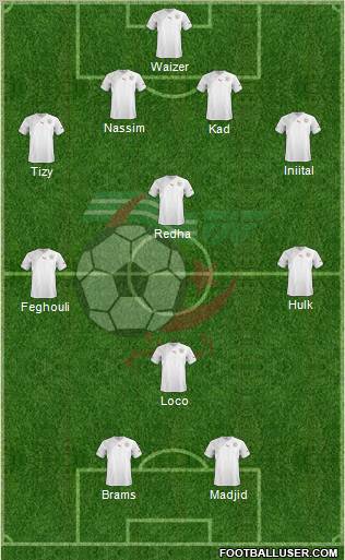 Algeria Formation 2012