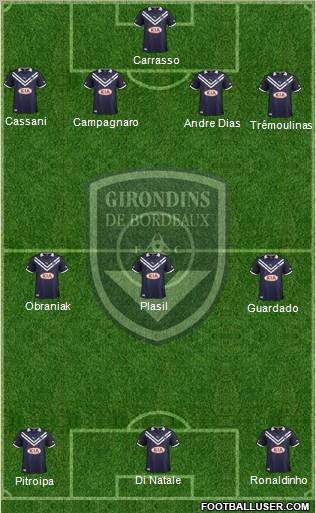 FC Girondins de Bordeaux Formation 2012