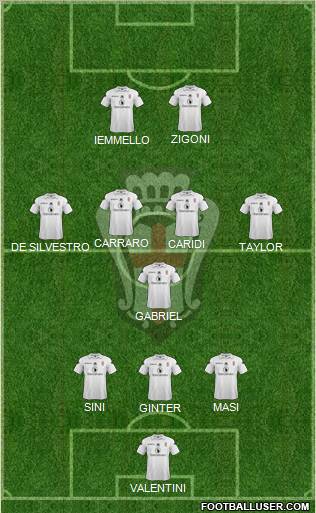Pro Vercelli Formation 2012
