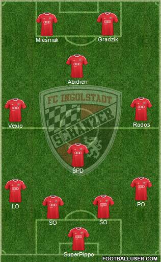 FC Ingolstadt 04 Formation 2012