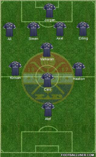 Strømsgodset IF Formation 2012