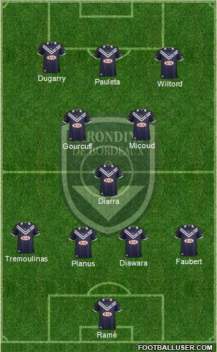 FC Girondins de Bordeaux Formation 2012
