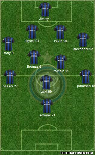 F.C. Internazionale Formation 2012