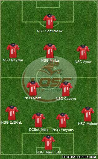 LOSC Lille Métropole Formation 2012