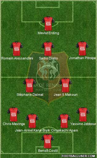 Stade Rennais Football Club Formation 2012