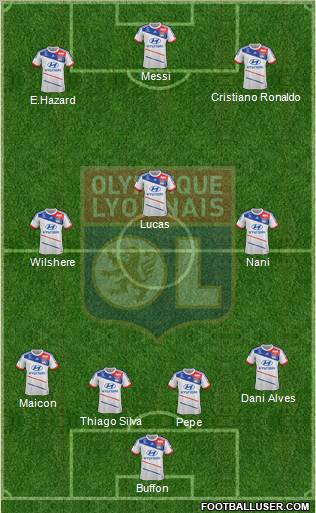 Olympique Lyonnais Formation 2012