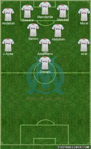Olympique de Marseille Formation 2012