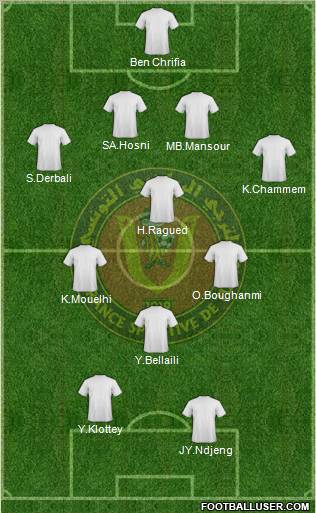 Espérance Sportive de Tunis football formation