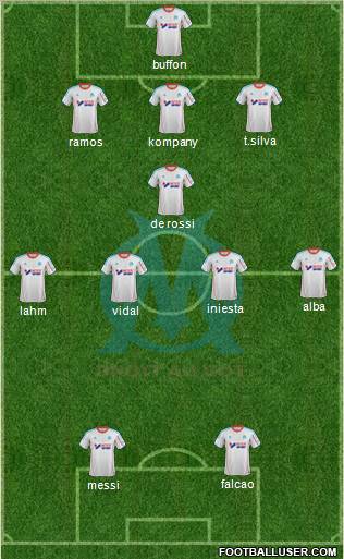 Olympique de Marseille Formation 2012