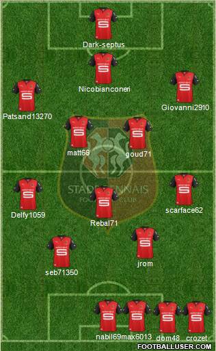 Stade Rennais Football Club Formation 2012