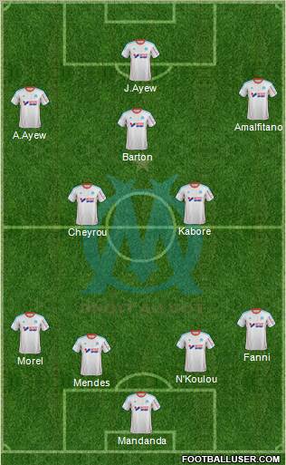 Olympique de Marseille Formation 2012