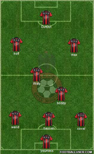 OGC Nice Côte d'Azur Formation 2012