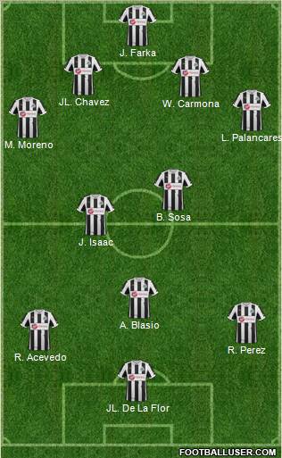 Newcastle United Formation 2012
