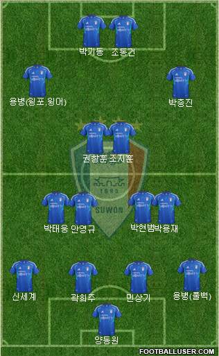 Suwon Samsung Blue Wings Formation 2012