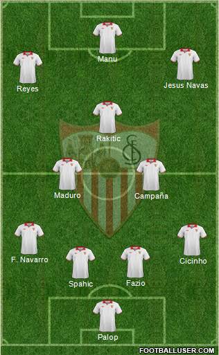 Sevilla F.C., S.A.D. Formation 2012