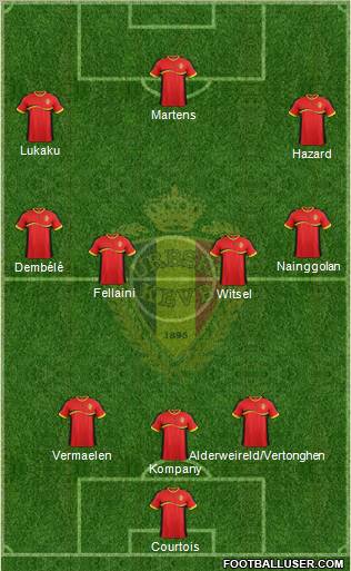 Belgium Formation 2012