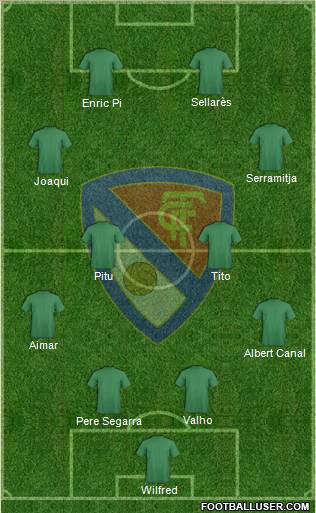 Terrassa F.C., S.A.D. Formation 2012