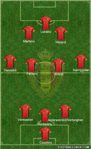 Belgium Formation 2012