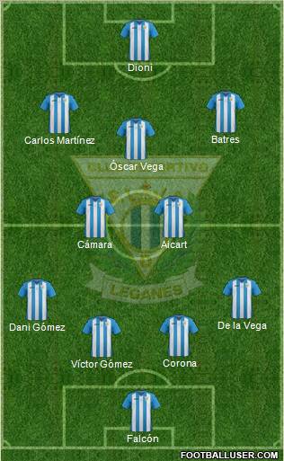 C.D. Leganés S.A.D. Formation 2012