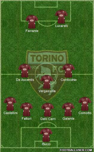Torino Formation 2012