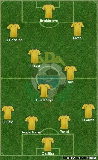A.D. Alcorcón Formation 2012