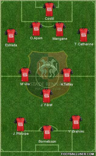 Stade Rennais Football Club Formation 2012