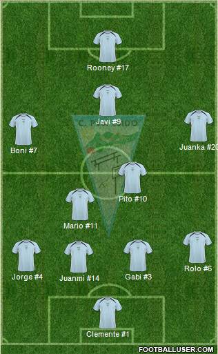 C.P. Ejido S.A.D. Formation 2012
