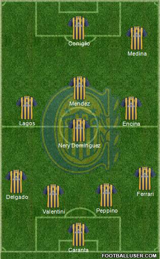 Rosario Central Formation 2012