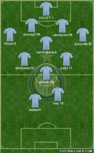 F.C. Internazionale Formation 2012