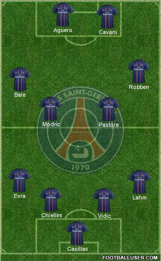 Paris Saint-Germain Formation 2012