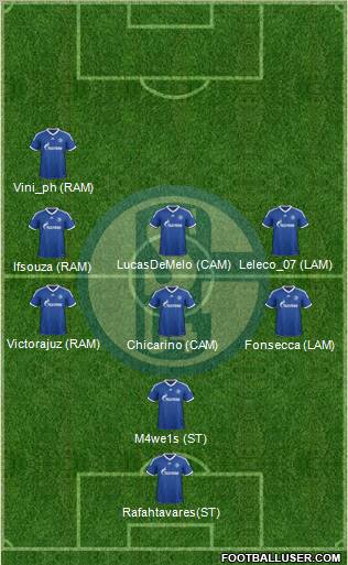 FC Schalke 04 Formation 2012