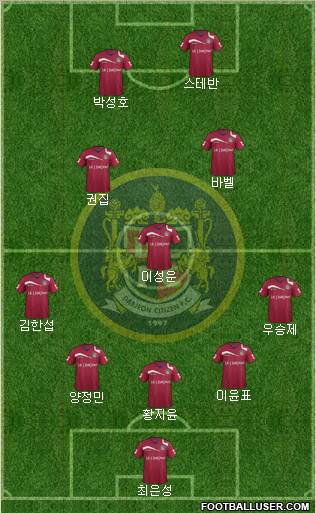 Daejeon Citizen Formation 2012
