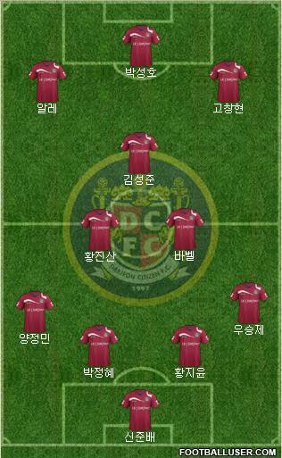 Daejeon Citizen Formation 2012