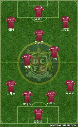 Daejeon Citizen Formation 2012